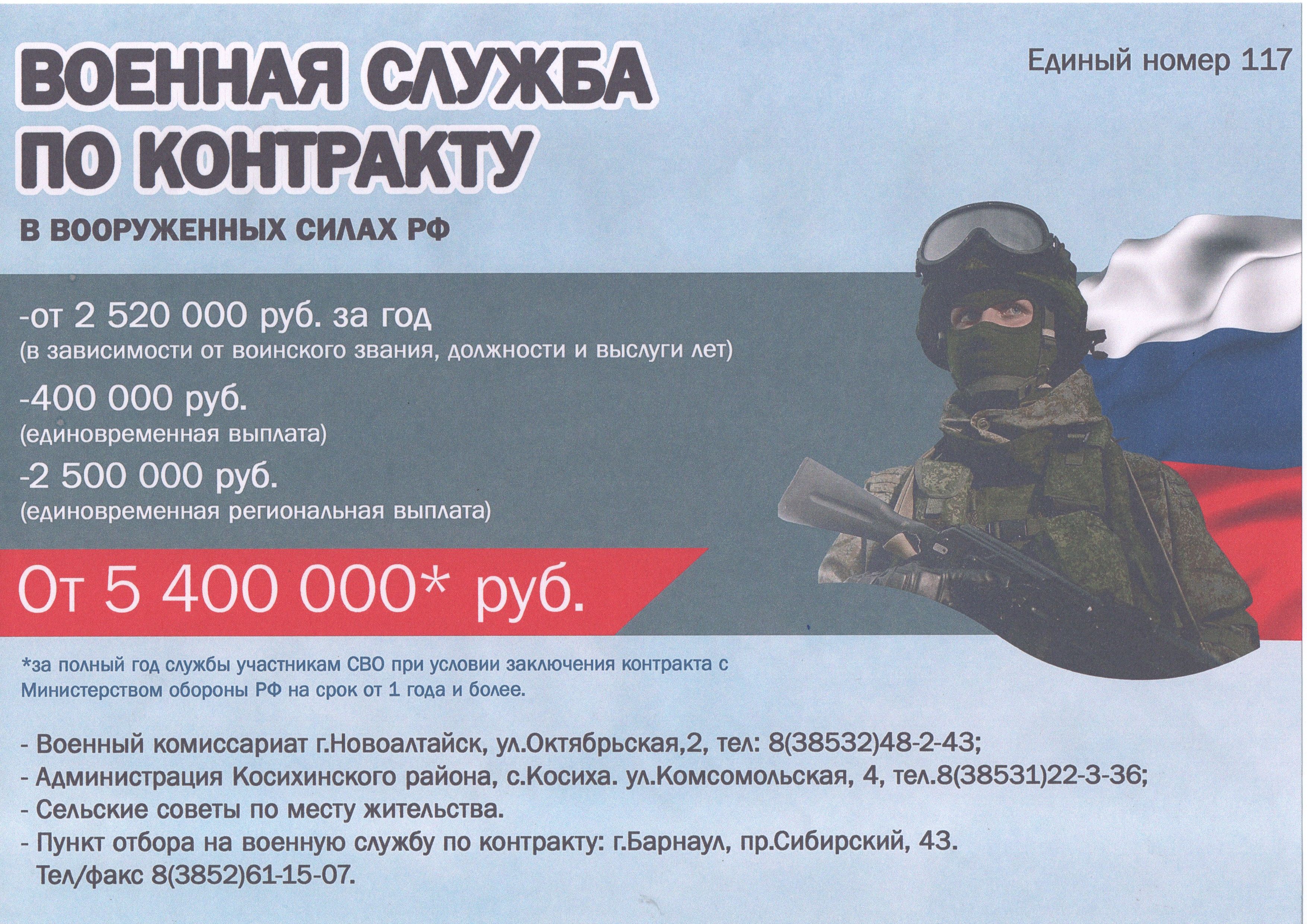 Служба по контракту.