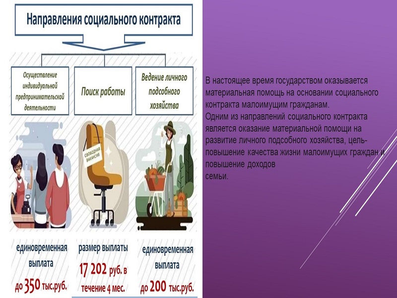 Социальный контракт как стимул к преодолению бедности в РФ..