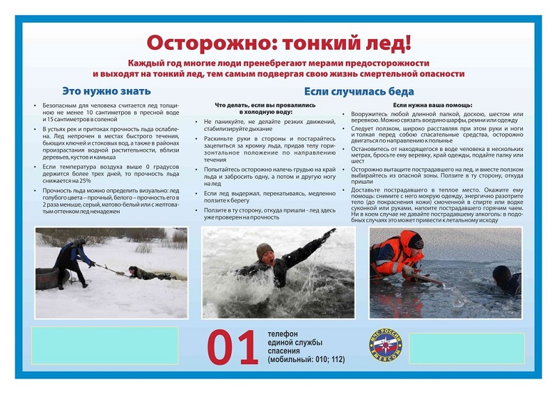 Осторожно:тонкий лед!.